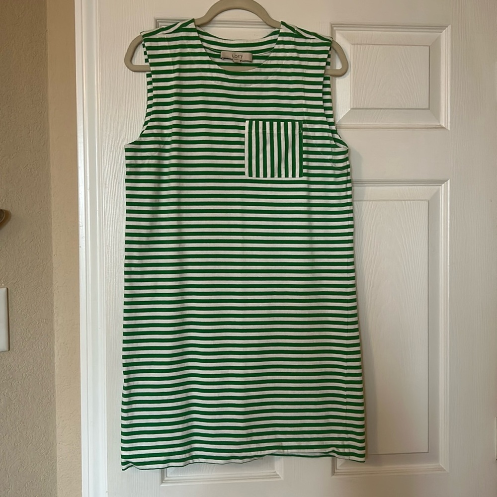 Loft striped dress